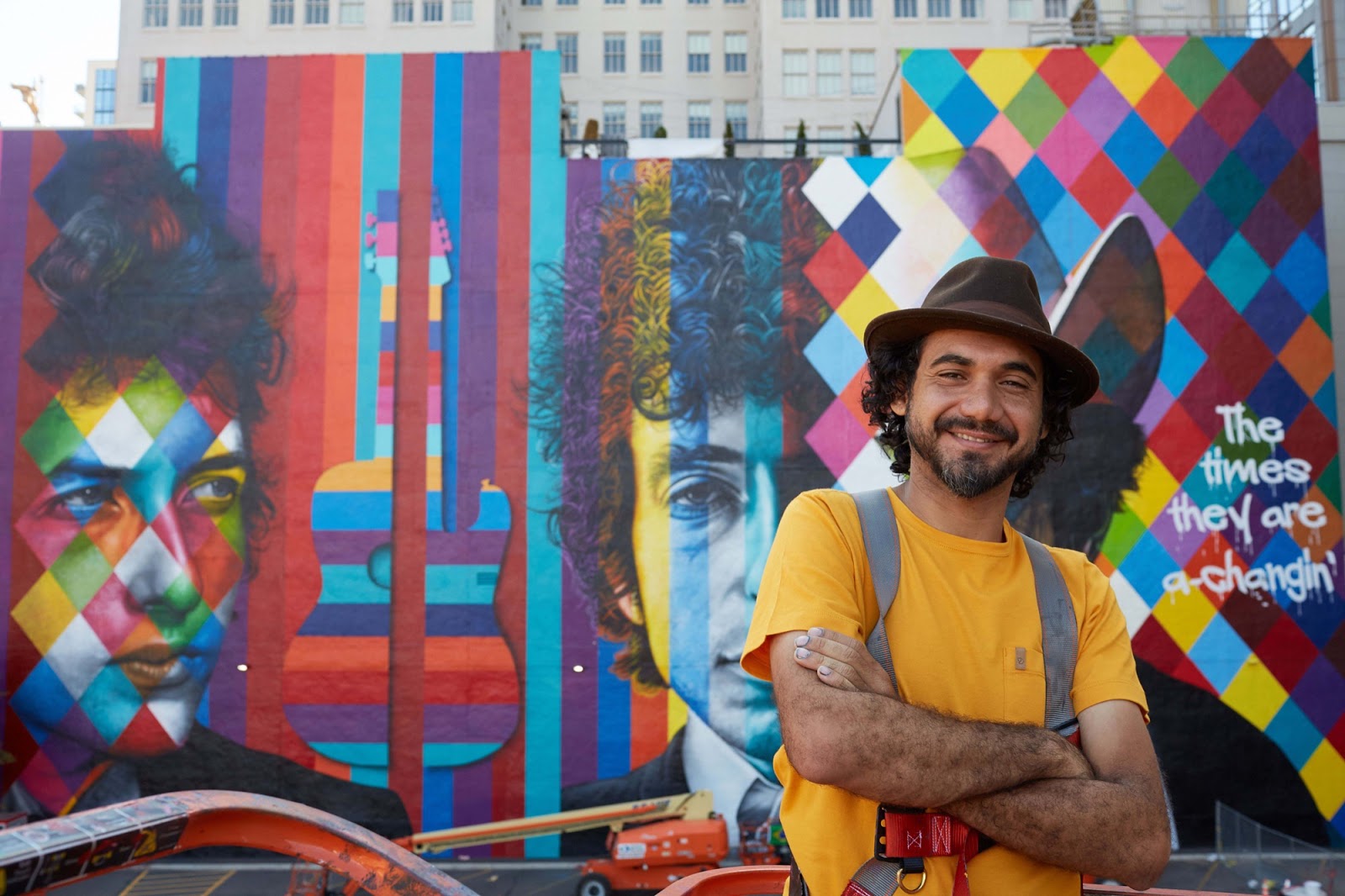Eduardo Kobra, Bob Dylan, mural