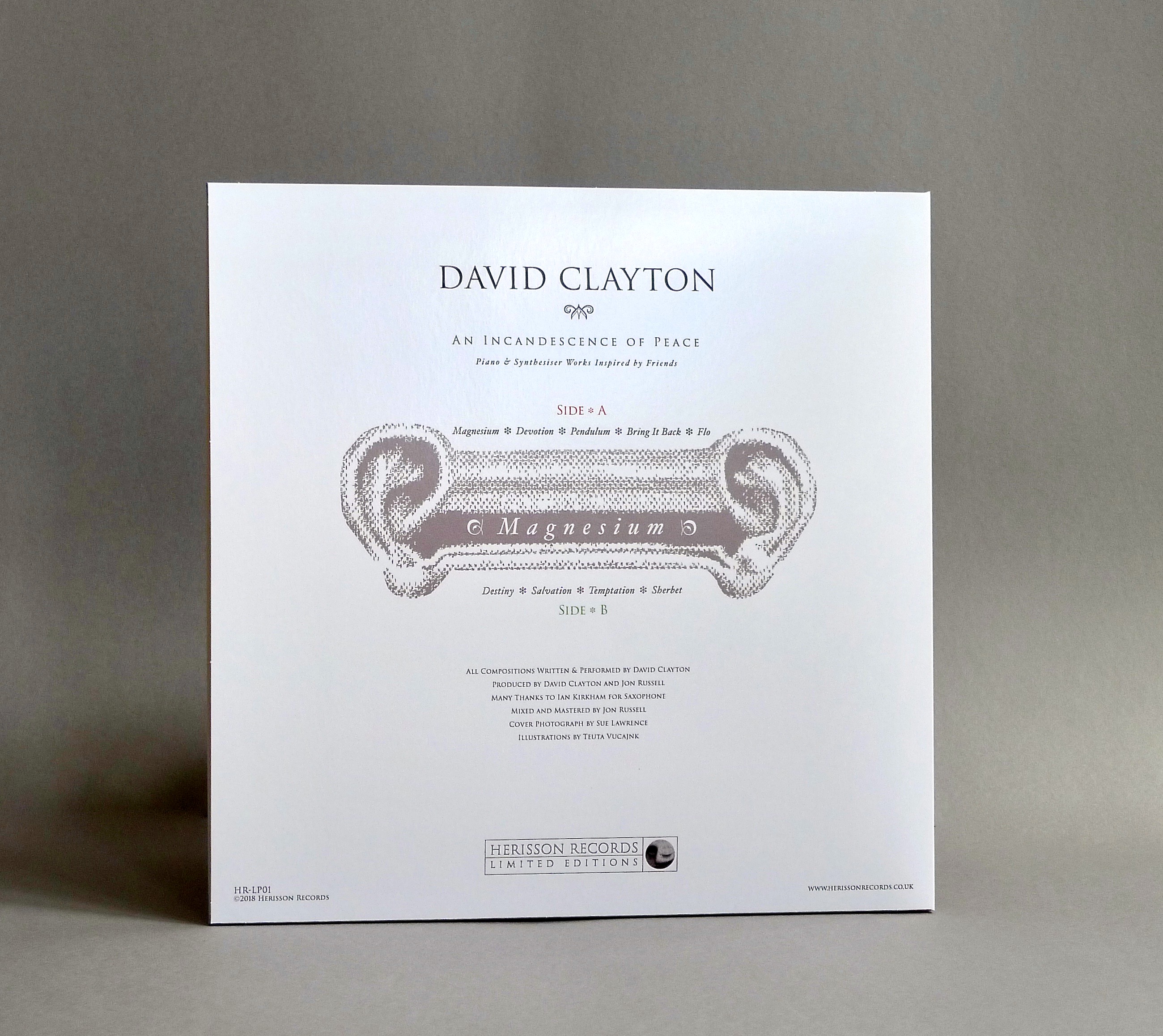David Clayton, Simply Red, Magnesium cover