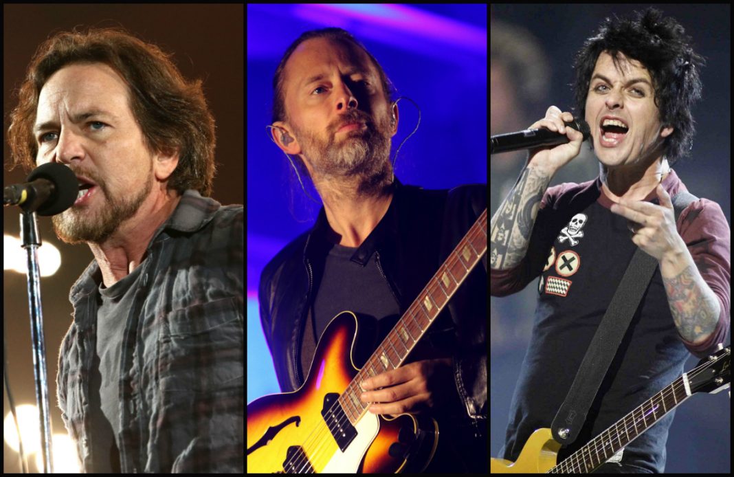 klimatske katastrofe, Eddie Vedder, Thom Yorke, Green Day