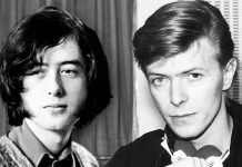 David Bowie i Jimmy Page