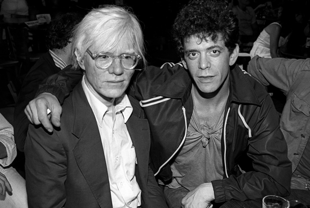 Andy Warhol i Lou Reed. 