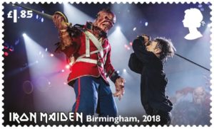 Iron Maiden stamp