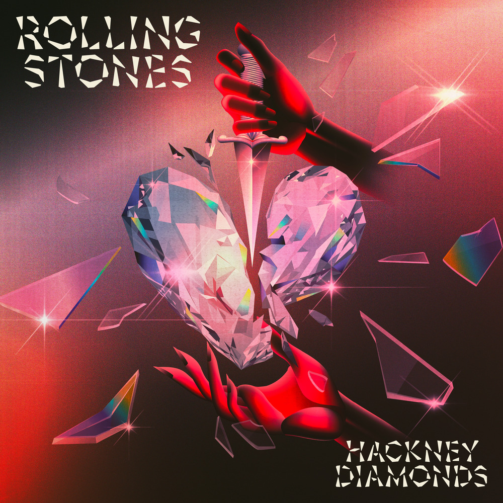 the rolling stones hackney diamonds album art
